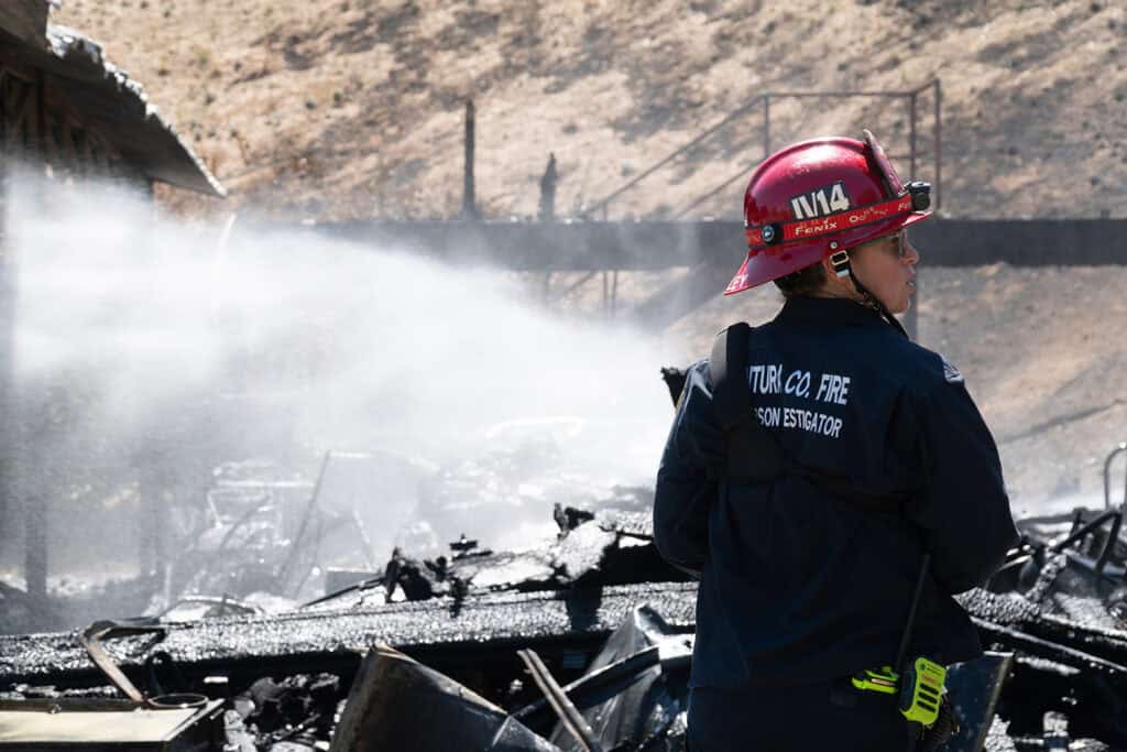 Fire inspector photo