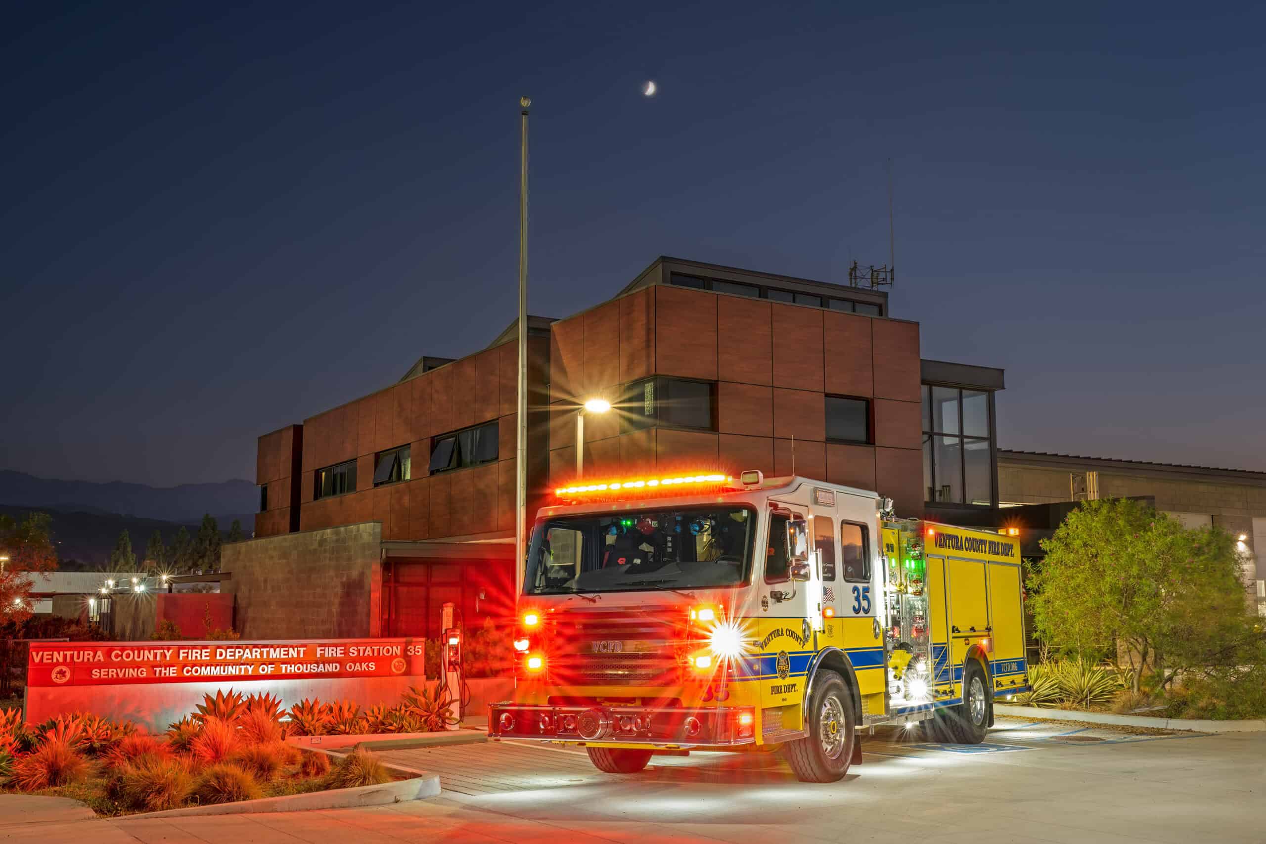 Fire Station 35 Engine