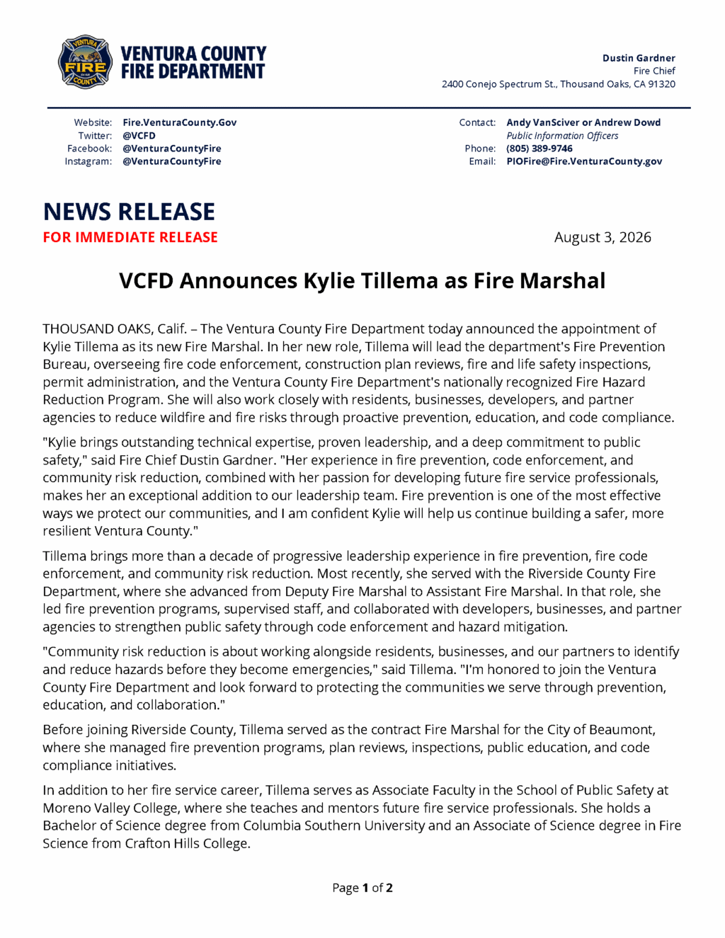 FM Press Release thumbnail